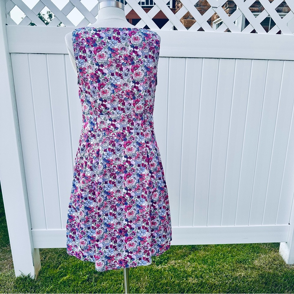 Tommy Hilfiger Women's Size 10 Floral A-Line Sleeveless Spring Sundress - Picture 8 of 15